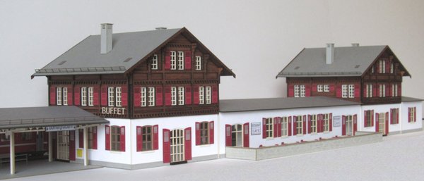 Art.-Nr. H5301: Bahnhof Zermatt, NEUHEIT